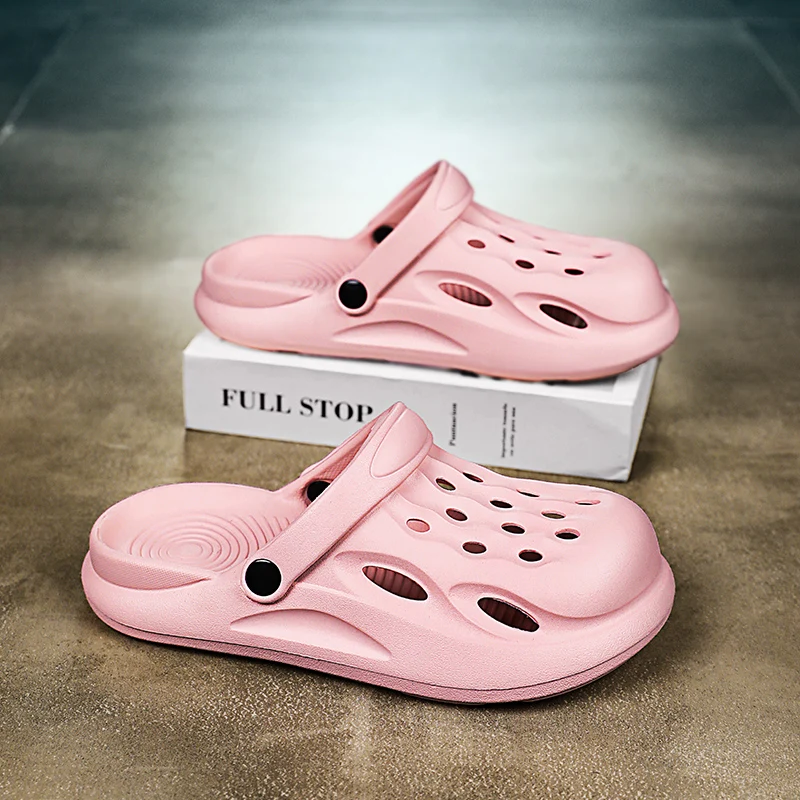 Summer Children Sandals Outdoor Hole Shoes Beach Roman Sandals Indoor Anti-slip