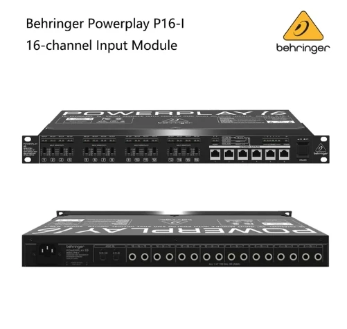 Behringer Powerplay P16-M P16-I P16-D 16-channel Digital Personal