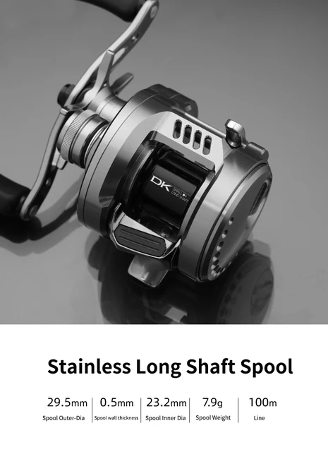 RUKE DK100 ベイトリール 左巻き