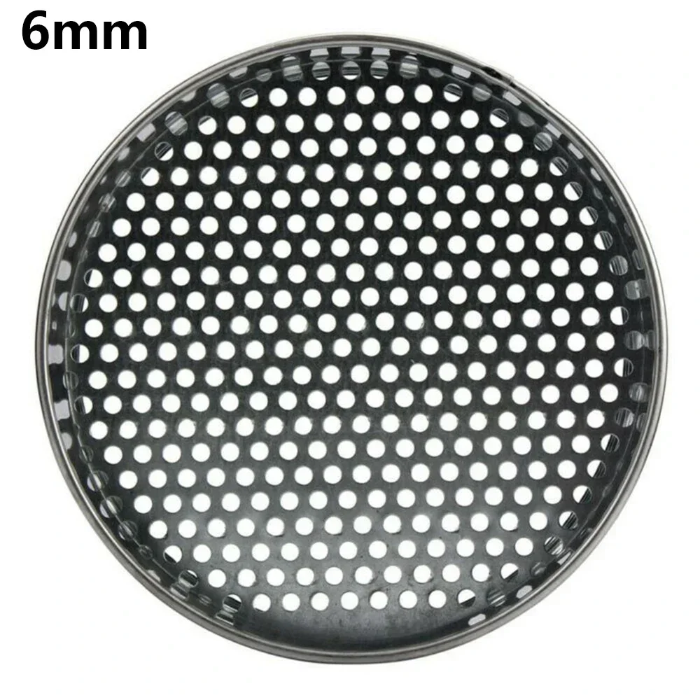 Metal Garden Sieve for Soil and Potting Compost, Silver Color, 6mm/7mm/12mm Hole Size, Separates Coarse Materials Effectively