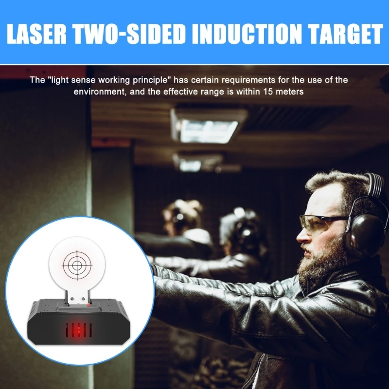 Interactive Lasers Sensing Targets for Shooting with Multiple Training Modes Practical Dry Lasers Trainer