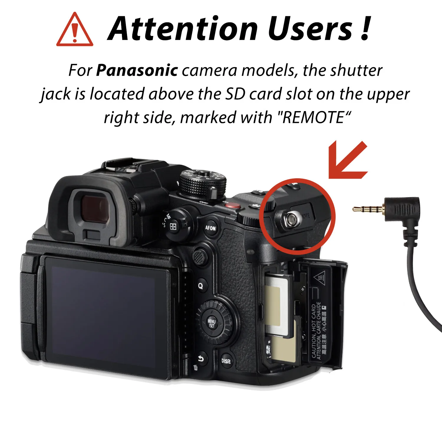 For Zhiyun to Panasonic cable Crane 2 / Crane/m/plus stabilizer Control Cable GH(3/4/5/6/7) S5 S5II S5MX2 FZ1000 S1 S1R S1H