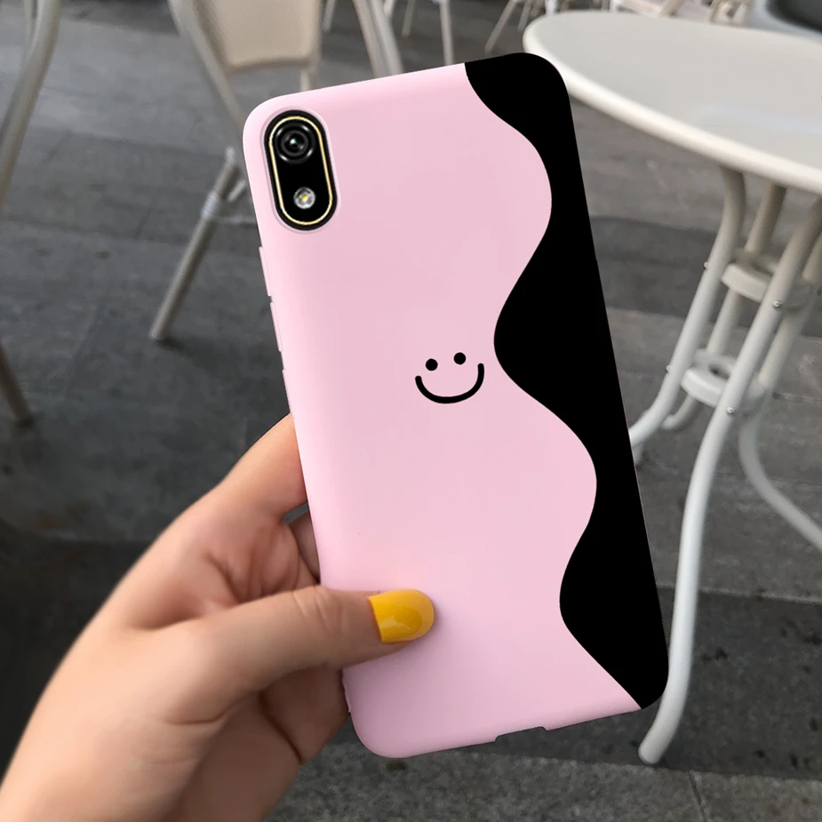 Stylish Painted Silicone Soft TPU Phone Case - Protective Back Cover Bumper