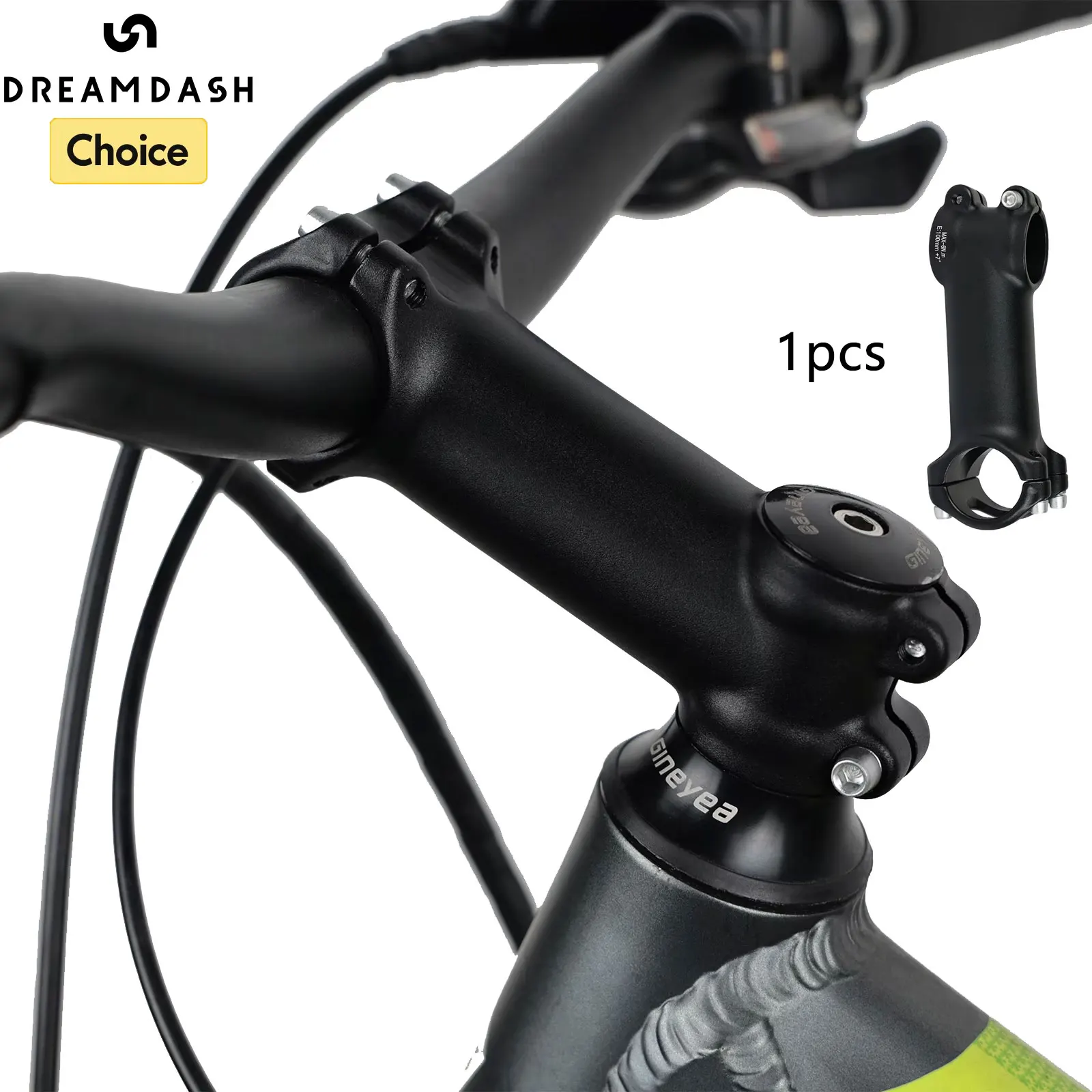 1pcs Bicycle Handlebar Stem 100mm MTB Stem 28.6mm 31.8mm Negative Power Mtb Lightweight Road Bike Handlebar
