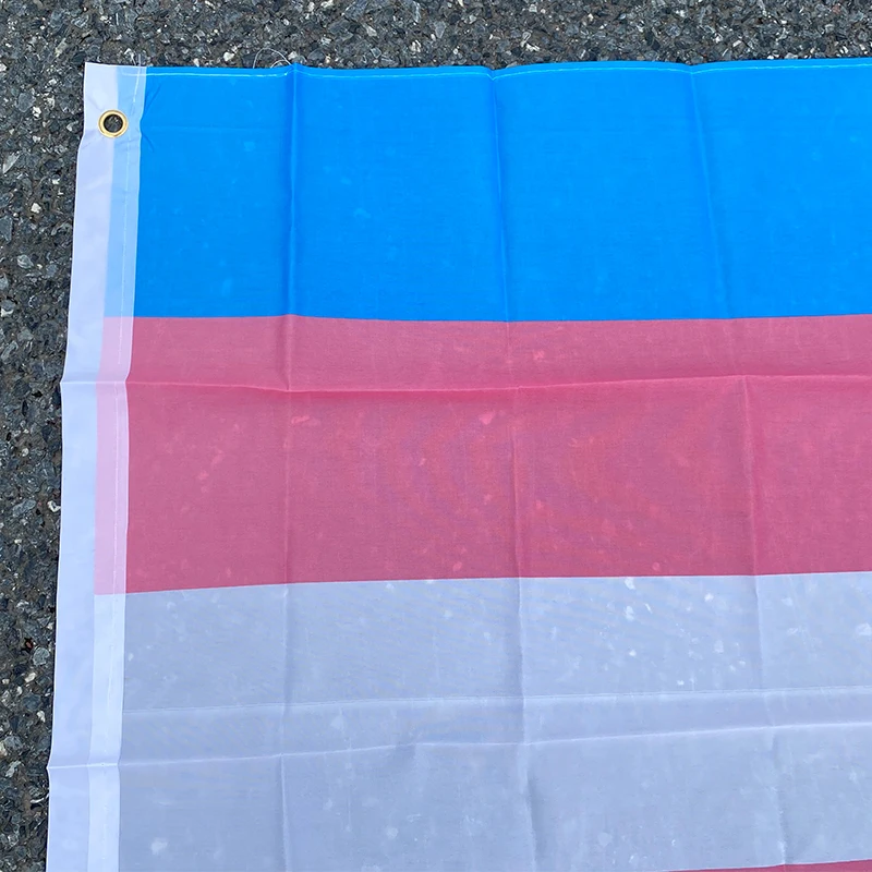 Aerlxemrbrae flag  rainbow new transgender flag 5ft * 3 ft - 100% Polyester Gay Pride gay flag