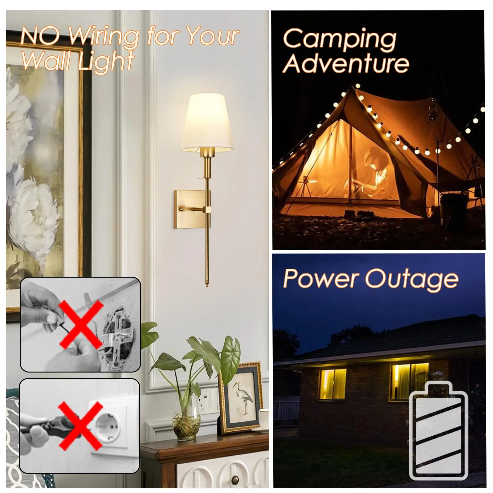 BLUEYE 2 Lampadine LED Ricaricabili B22 Con Telecomando 300 Lumen 40W Equivalenti, Timer E Dimmer, Luce Emergenza