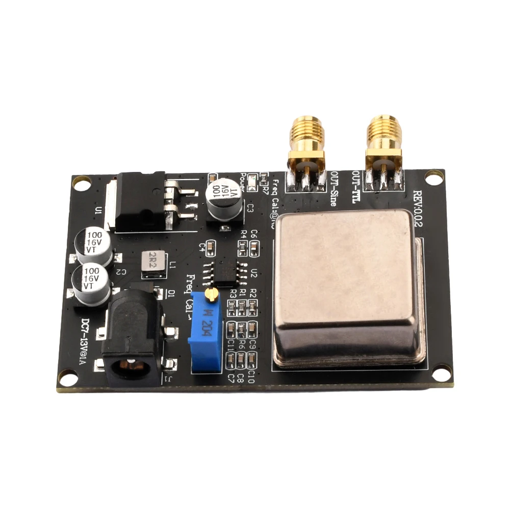 Constant Temperature 10MHz OCXO Frequency Reference Source Sine Wave Square Wave Ultra Low Phase Noise Trim Module