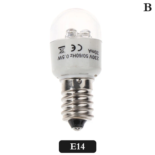 Ampoule LED BA15D/E14 pour Machine à Coudre Domestique, Éclairage Lumineux  0.5W AC 190-250W, Lampe pour Singer, Juki, Pfaff, Janome, Brother Acme