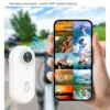 Small Sport Action Camera ABS Loop Recording 120 Degree Wide Angle Maximum Support 256GB 8MP 4K Cat Collar Camera for Outdoor 3
