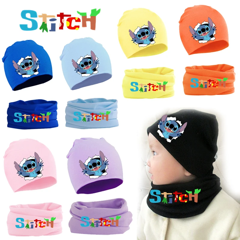 Dinokids Baby Mädchen Set - Rote Strickmütze & Schal Mit Schädel-Muster