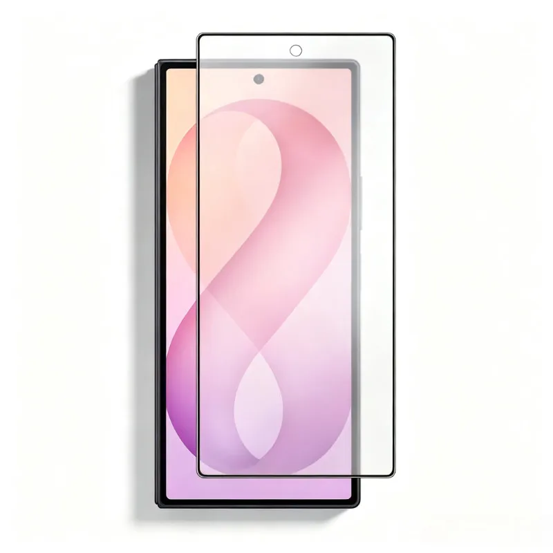 Matte Tempered Glass Screen Protector with Anti-Glare and Black Edge