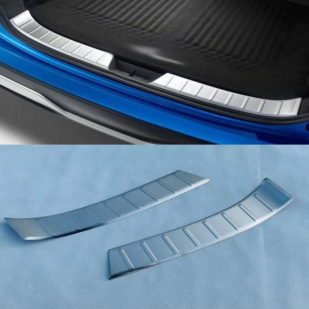 

For Nissan Qashqai J12 2022 2023 Steel Car Door Protector Inner Rear Bumper Guard Trunk Sticker Cover Trim Styling Accessories