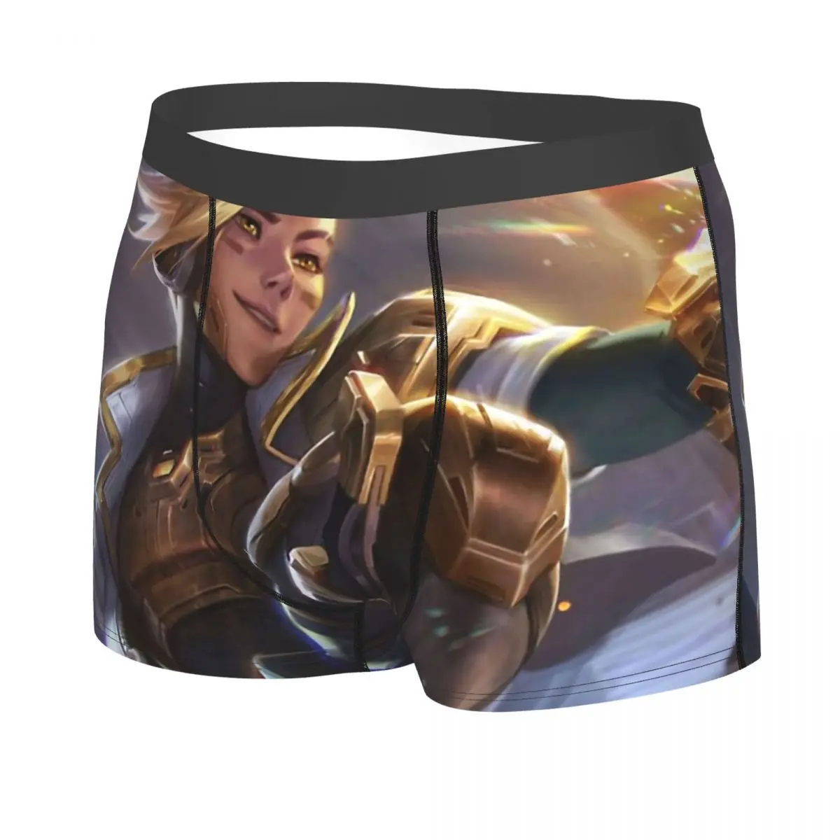 PsyOps Ezreal Prestige Man's Boxer Briefs Underwear League of Legends Game Highly Breathable Top Quality Sexy Shorts Gift Idea 2
