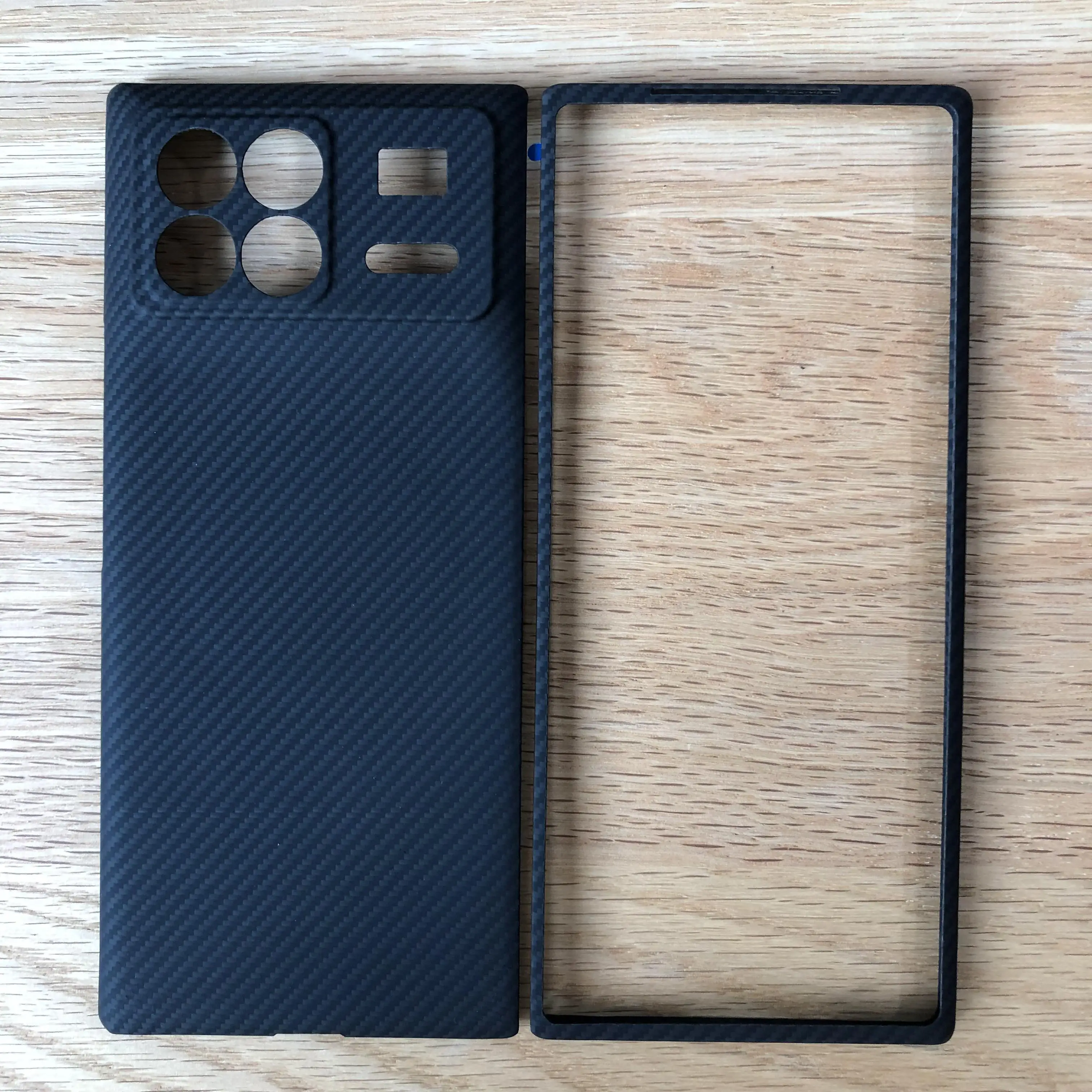

HKAB case for Xiaomi MIX Fold3 Fold 3 Aramid Carbon Fiber Kevlar Anti-Scratch lightweight Non-Slip Magnetic Wireless charging