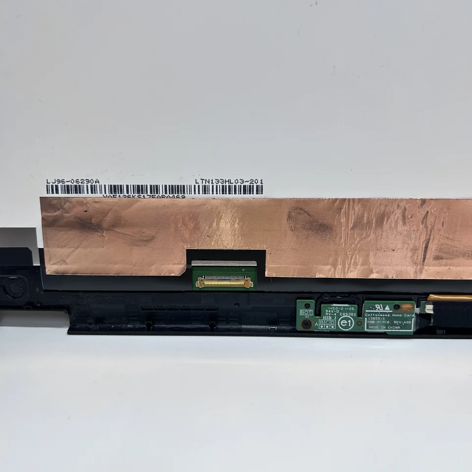 13.3 Pollici LCD Touch Screen Con Telaio Per Dell Inspiron 13 P57g - Risoluzione FHD 1920x1080 - 4