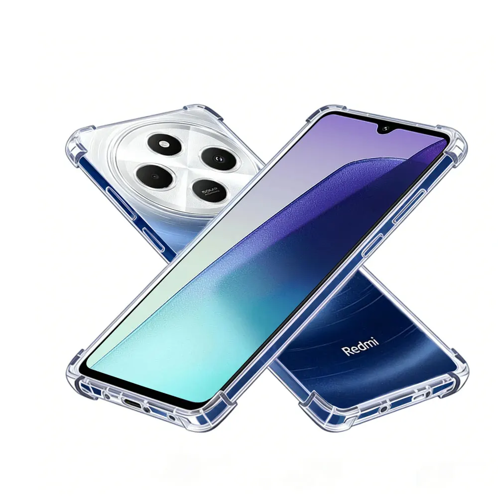 Crystal Clear Transparent Slim Soft Case with Corner Protection and Precise Cutouts
