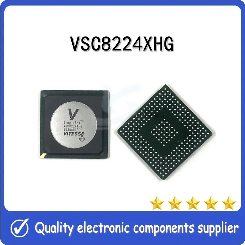 

VSC8224XHG Original NEW chip MCU Electronics stm 32 ESP 8266 sensor dc-dc Power Quality in stock