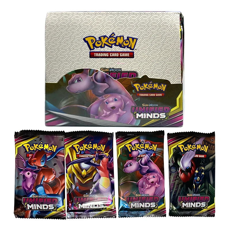 360-324Pcs Pokemon Cards Box TCG Sun Moon Evolutions Pokemon Booster Shinny Card