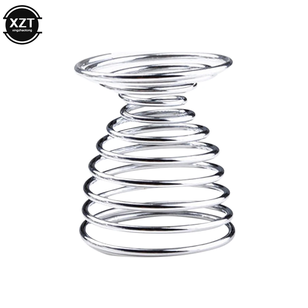 2pcs Stainless Steel Boiled Egg Cups Stand Rack Eggs Spring Holder Kitchen Cooking Tool Holder Cooking Tool Kitchen Gadgets for Egg Cup Holder