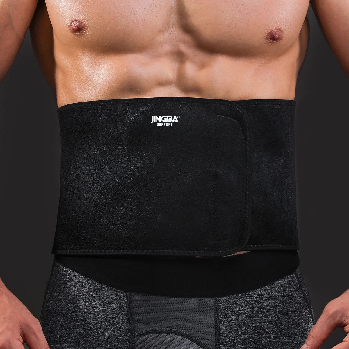 Neoprene Protective Waist Support Brace Exercise Tummy Protector Support Band 1 Pc Male Female
