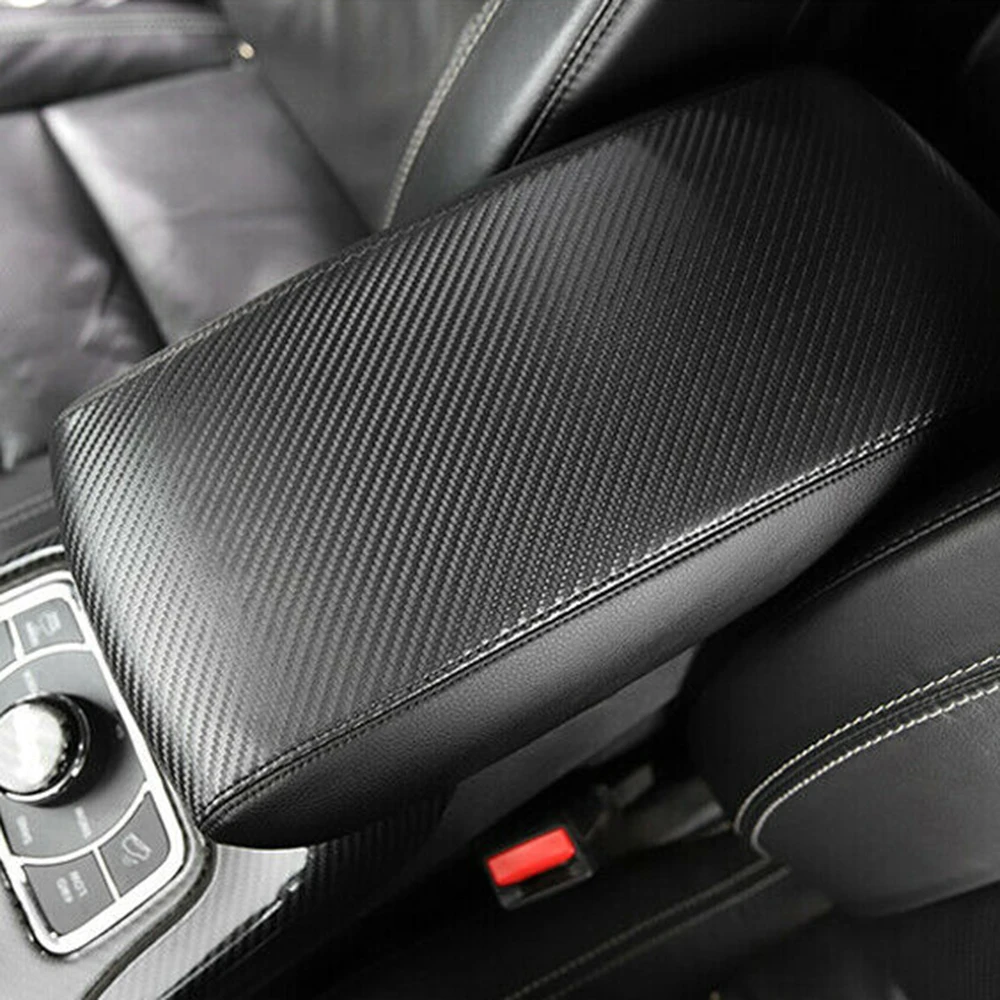 

Часть автомобильного подлокотника 11-2018 для Jeep Grand Cherokee Pad. Стильный износостойкий черный углеродное волокно, абсолютно новый
