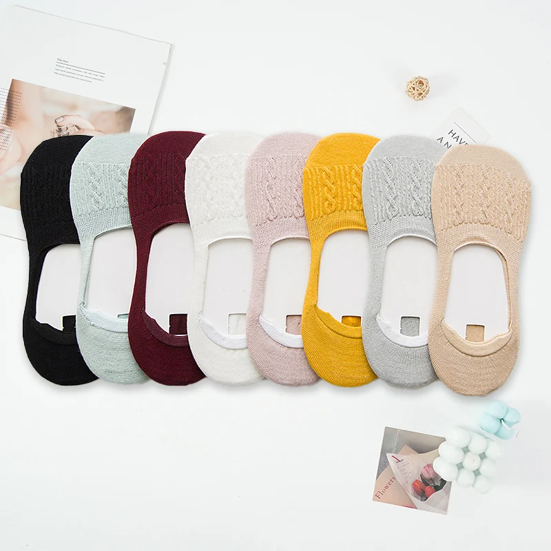 Candy Colors Cotton Women Socks Snowflake Softable Woman Socks Sokken  Vrouwen Calcetines Algodon Mujer 5 Pairs