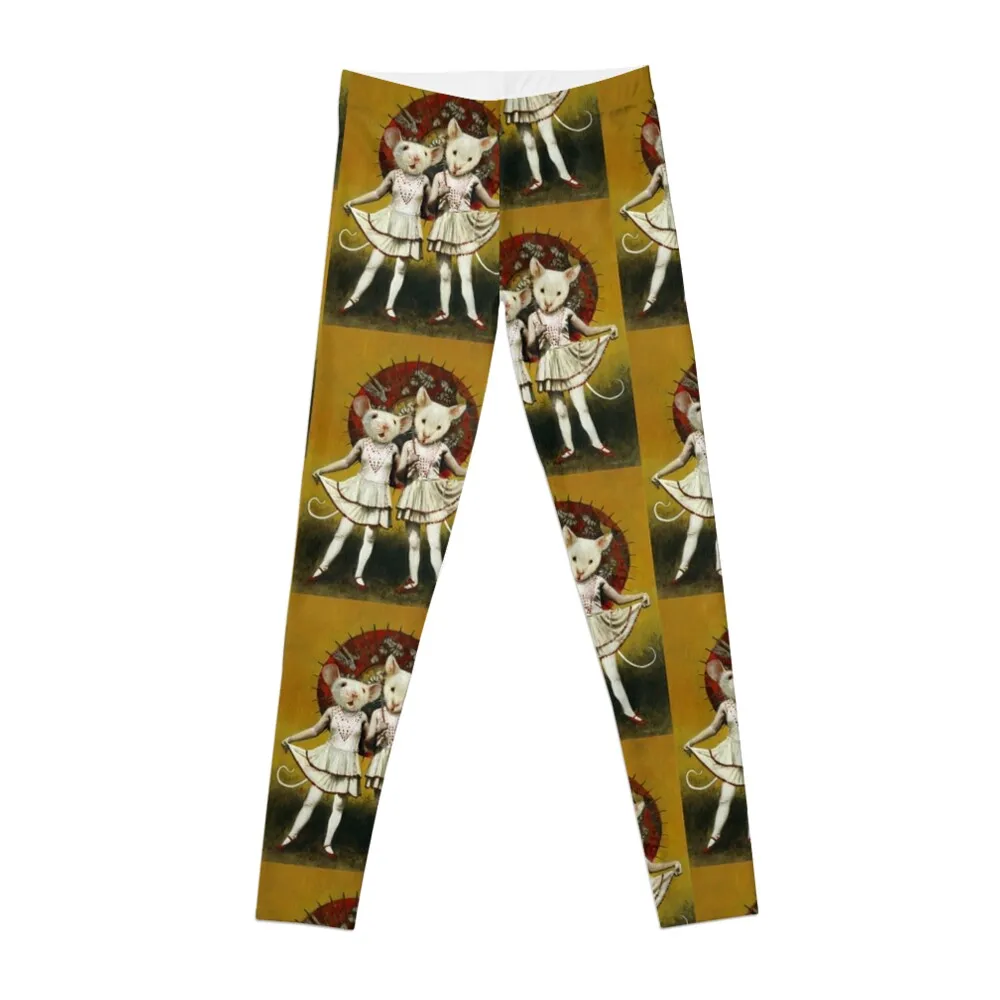 

Vintage Theatrical Mice Leggings push up legging Sports pants for Women's trousers Womens Leggings