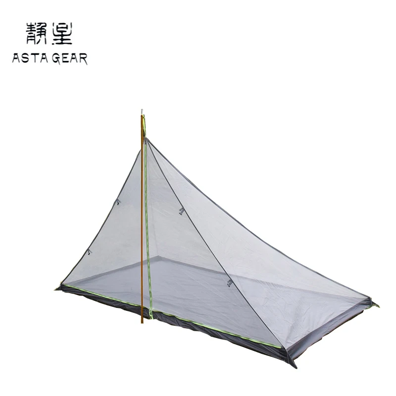 ASTA No-See-Um Net 2 Person/ 4 Person 240*128*145cm / 240*240*145cm Big Pyramid Mesh Inner TIPI Tent