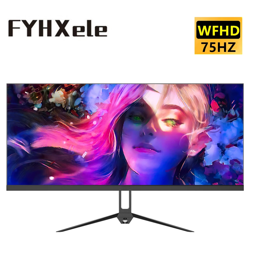 FYHXele 29 Inch Monitor Quasi2K 75Hz WFHD Wide Display 219 IPS Desktop LED Not Curved Gamer