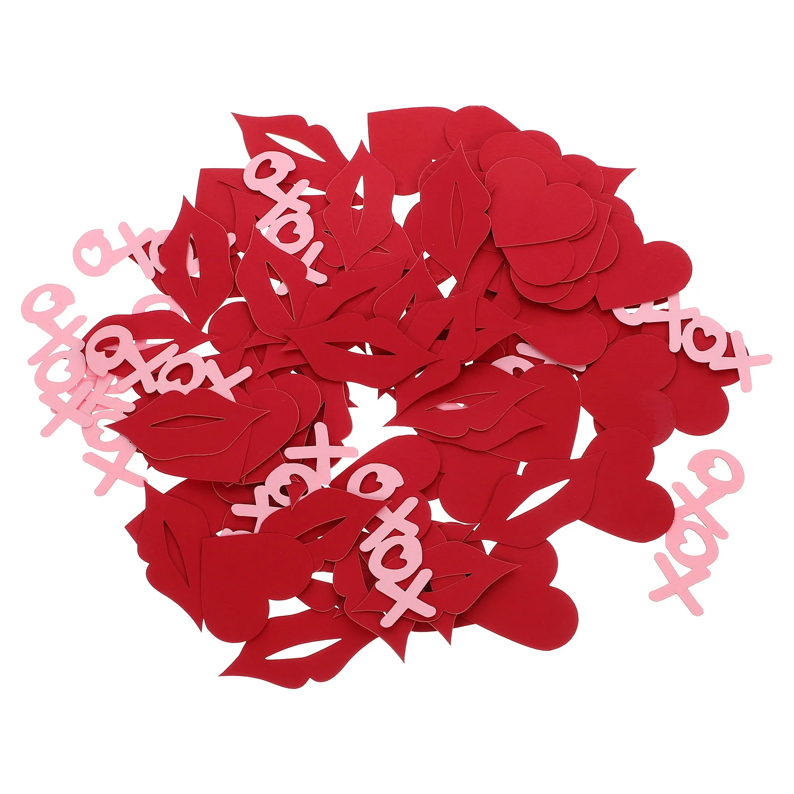 

1 Set of Wedding Confetti Decors Valentine's Day Paper Confetti Photo Props