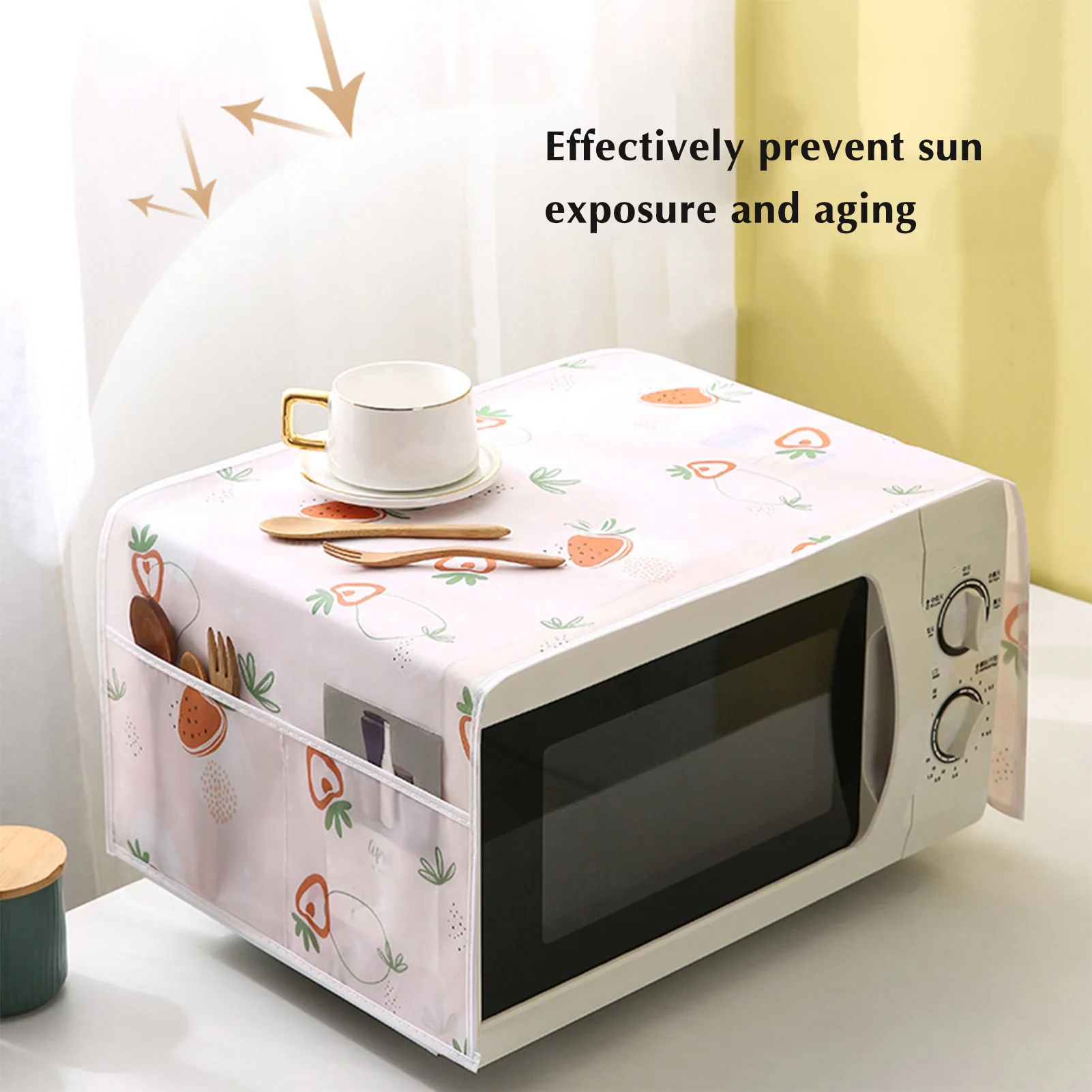 Kitchen Microwave Oven Dust Proof Cover