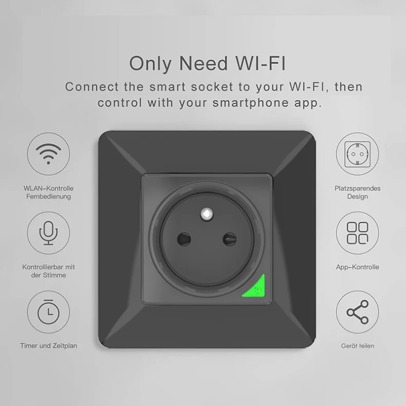 à prova dwaterproof água soquete temporizador interruptor