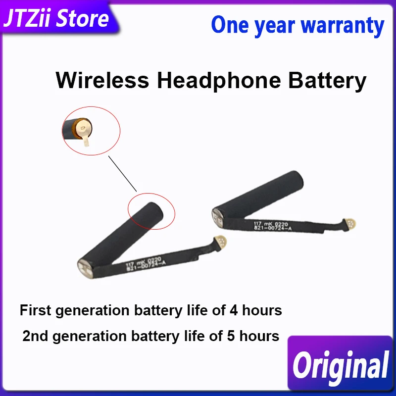 Replace the batteries of Airpods 1 and 2 generation A1722 A1523 A2031 A2031 25mAh A1602 A1938 earphone batteries rechargeable battery