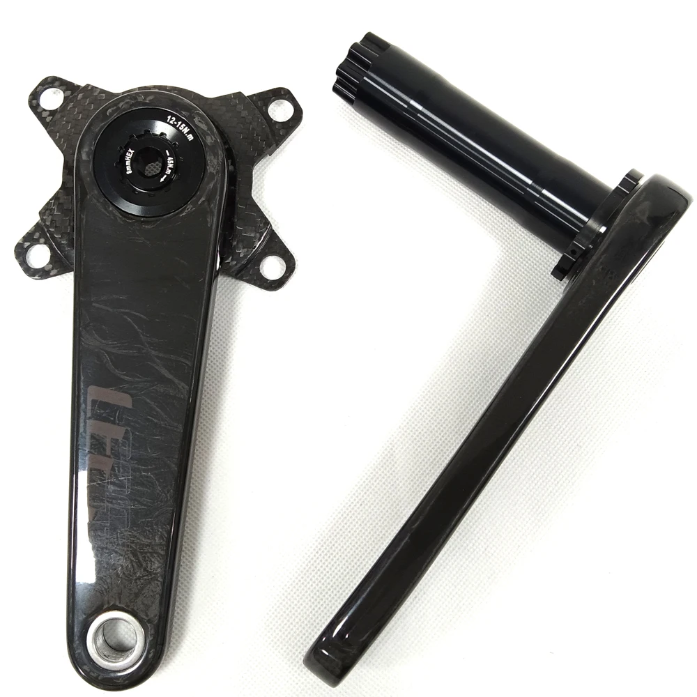 LEESE LSE-PRO Carbon Fibre Crank Ultra Light Road GRAVEL Bike