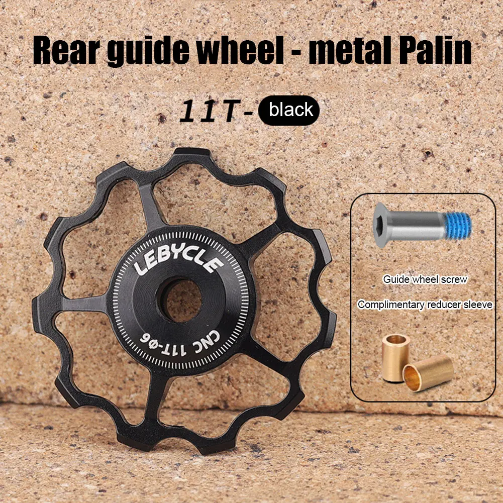 11T 13T MTB Bicycle Rear Derailleur Jockey Wheel Bike Guide Roller Idler Bicycle Guide Wheel Pulley Mountain Bike Accessories