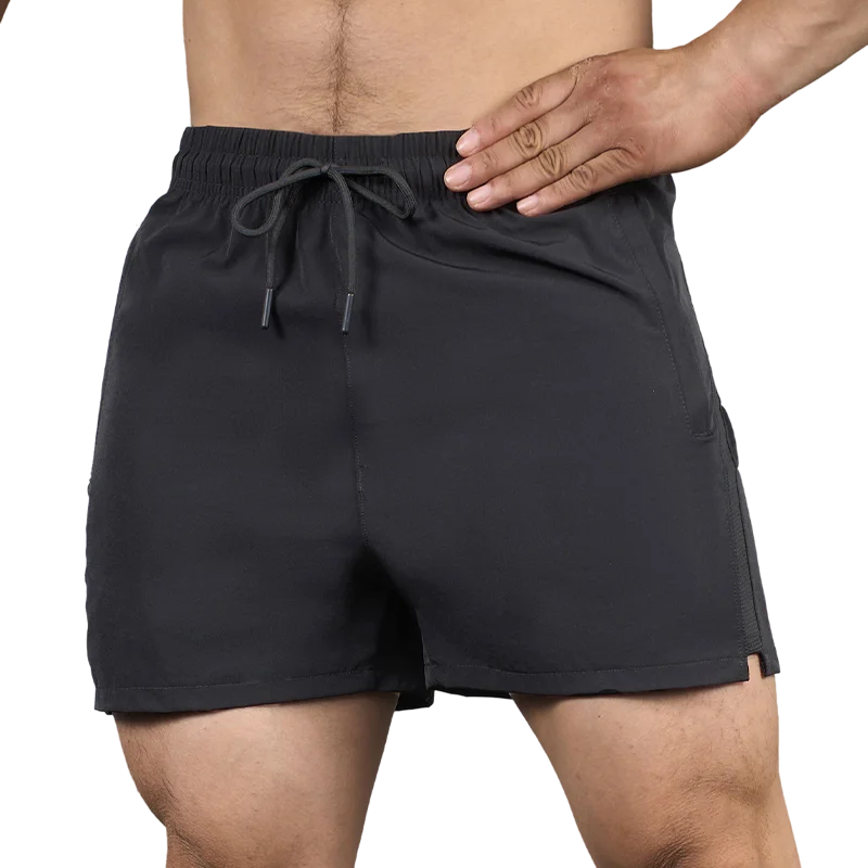 5 Inch Gym Shorts Men Fitness Clothes Drawstring Workout Shorts Breathe Cooling Quick Dry Stretch Sweat Running Training