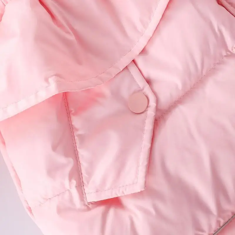 Girls' Winter Hooded Cotton Jacket 5