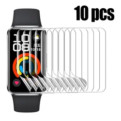 Pack of Hydrogel Full - Coverage Screen Protectors for Huawei Band 8 (10 Pcs)
