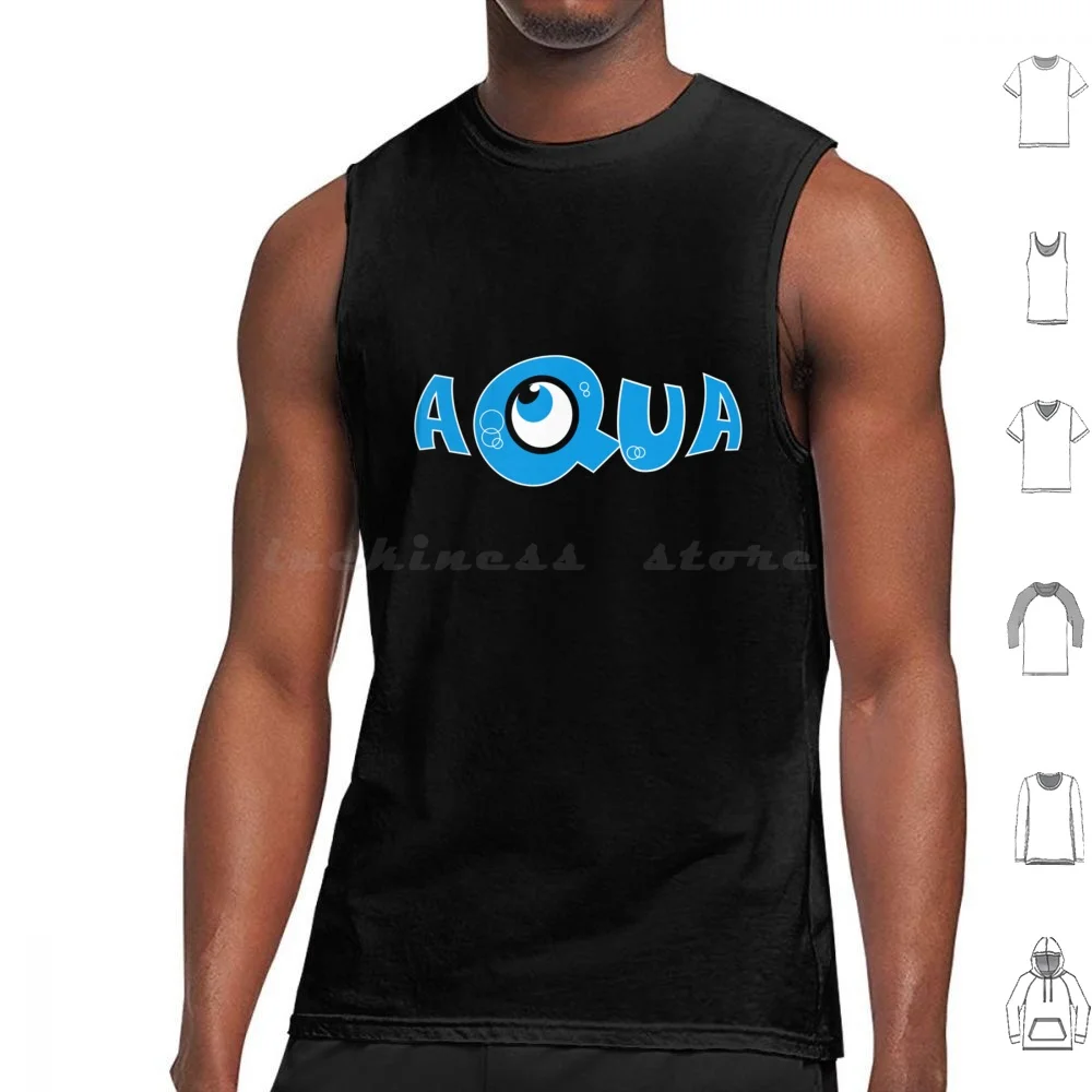 

Классическая футболка с логотипом Aqua-Band, хлопковые майки с принтом и логотипом Aqua Band