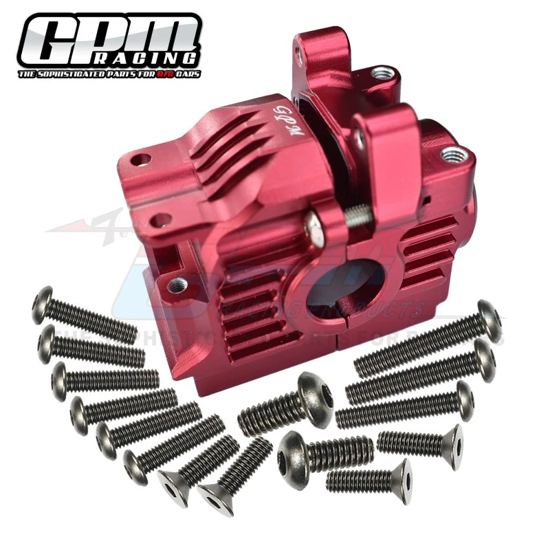 GPM 알루미늄 후면 기어 박스, TRAXXA Rustler, XO-01, 슬래시, 호스, 38 포드 피에스타