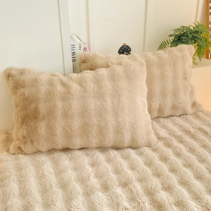 Fluffy Plush Pillowcase image 12