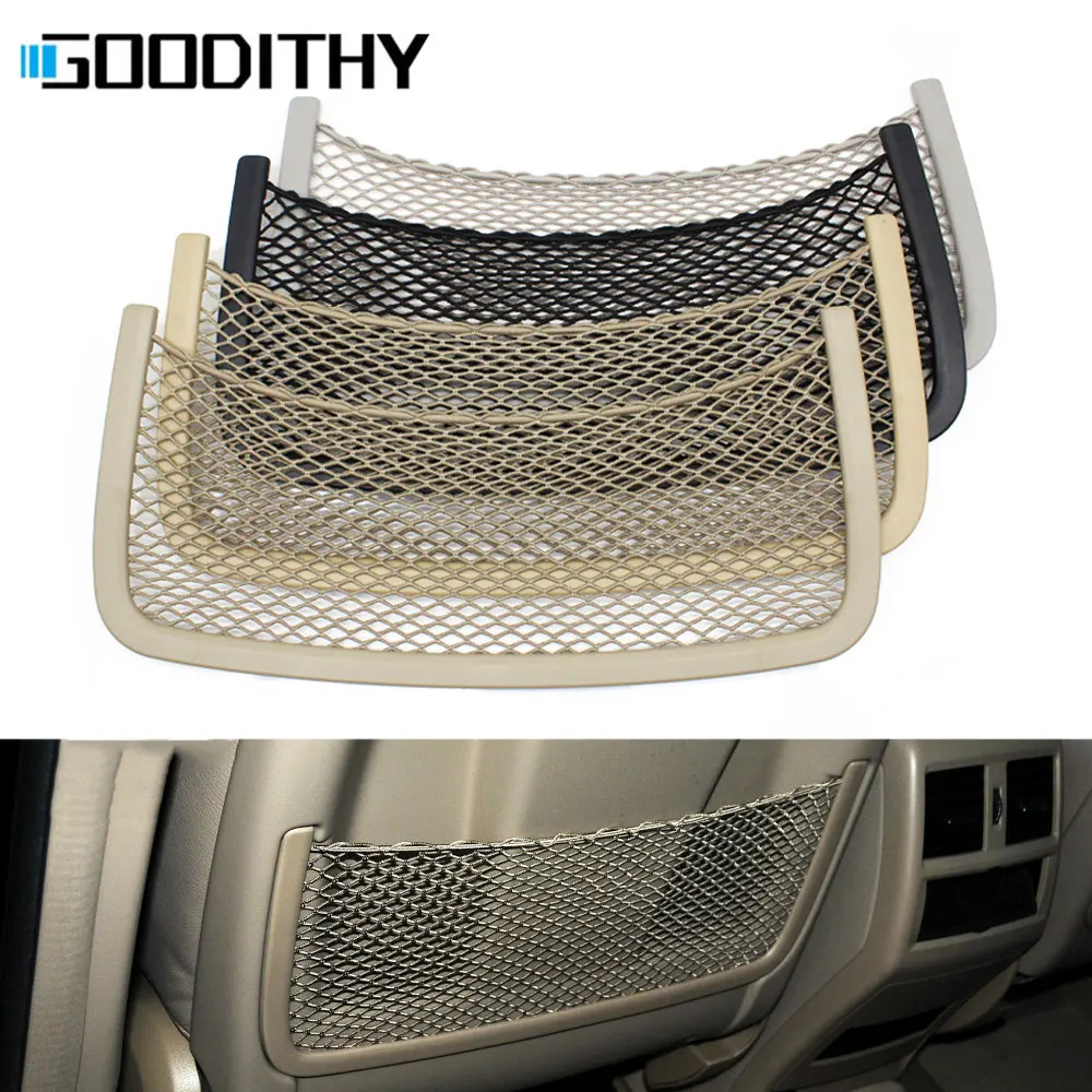 

Car Front Black Left Right Seatback Pocket Panel Cover Trim For Mercedes BENZ ML GL GLS GLE R Class W164 W166 W251 1669100003