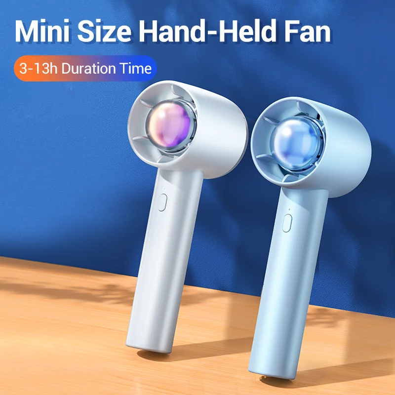 CAFELE Portable USB Fan Noiseless Hand Fans For Home Mini Cooler Summer Gadgets 1200/1500/2200 mAh Outdoor Equipment 3 Gears
