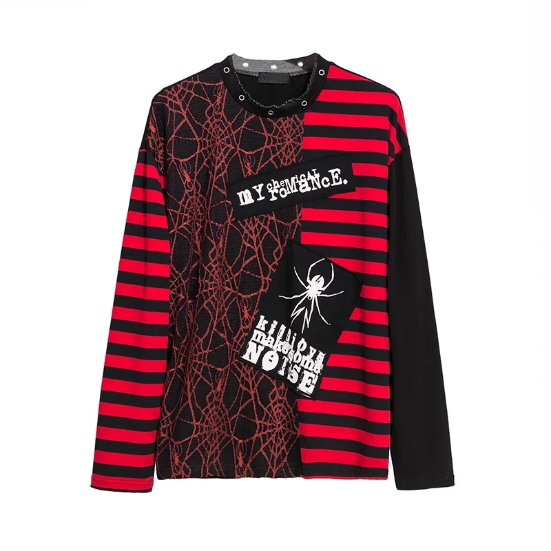 【ROCKCAKE】Pattern Punching Long sleeve Top★韓国人気★ ROCKCAKE】Pattern Punching Long sleeve Top☆韓国人気