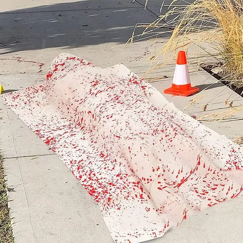 Halloween Inflatable Mannequins Scary Outdoor Decor Horror Props for Haunted House Secret Room Party Decoration