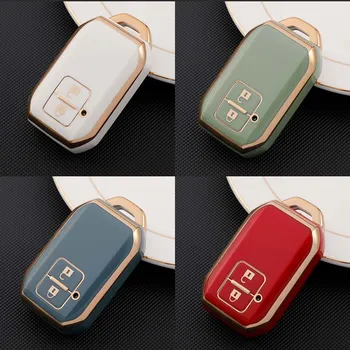 Supporto per custodia per chiave Auto a distanza a 2 pulsanti per Suzuki Swift Ertiga 2019 Wagon R protezione per Auto di tipo tradizionale giapponese 2 Supporto per custodia per chiave Auto a distanza a 2 pulsanti per Suzuki Swift Ertiga 2019 Wagon R protezione per Auto di tipo tradizionale giapponese - Supporto per custodia per chiave Auto a distanza a 2 pulsanti per Suzuki Swift Ertiga