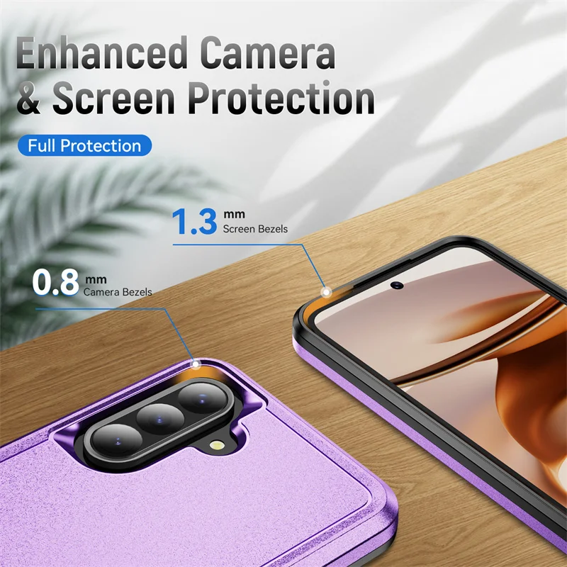 Rugged Dual Layer Protective Shockproof Case - Hard PC+TPU Cover