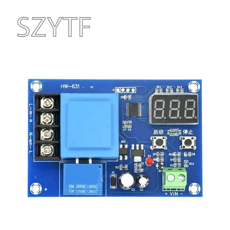 Módulo De Controle De Carga De Bateria De Lítio, XH-M602, Bateria De Controle Digital, Controle De Carga, Placa De Proteção De Interruptor