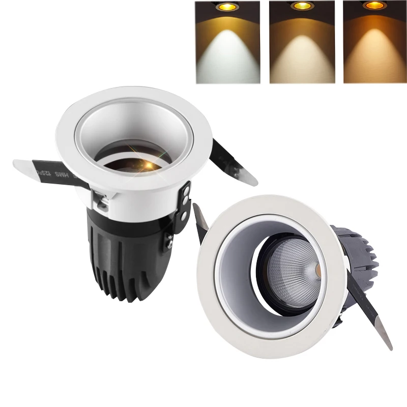 

Dimmable LED Downlight COB Ceiling Spot Lighting 10W 12W 15W Led Bulb Bedroom Kitchen Indoor Ceiling Recessed Lights AC85-265V