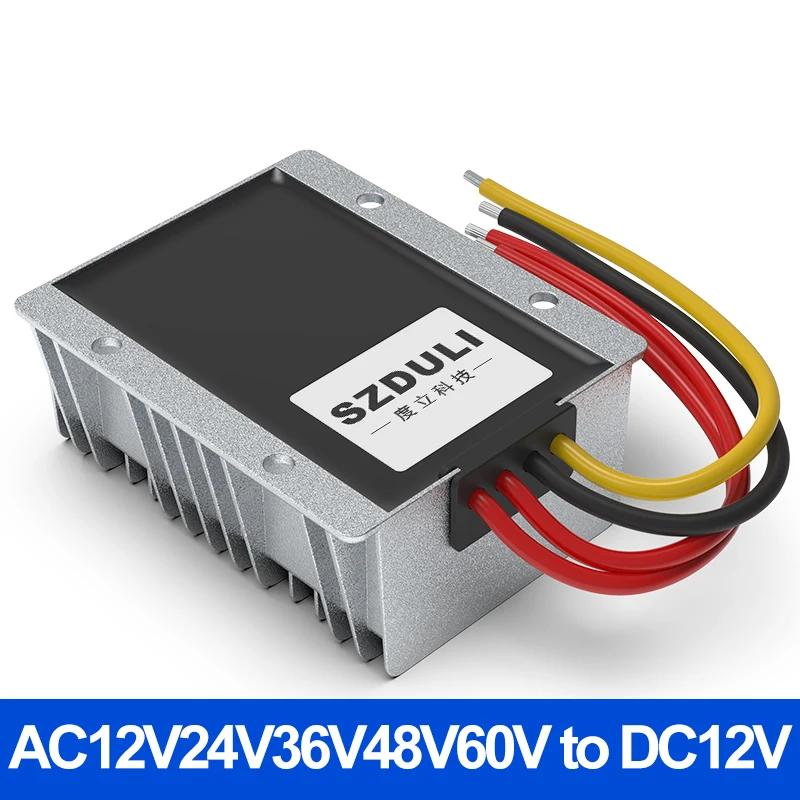 

AC 12V24V to DC 12V converter AC36 to DC12V monitoring power AC48V 60V to DC12V power supply voltage reduction module